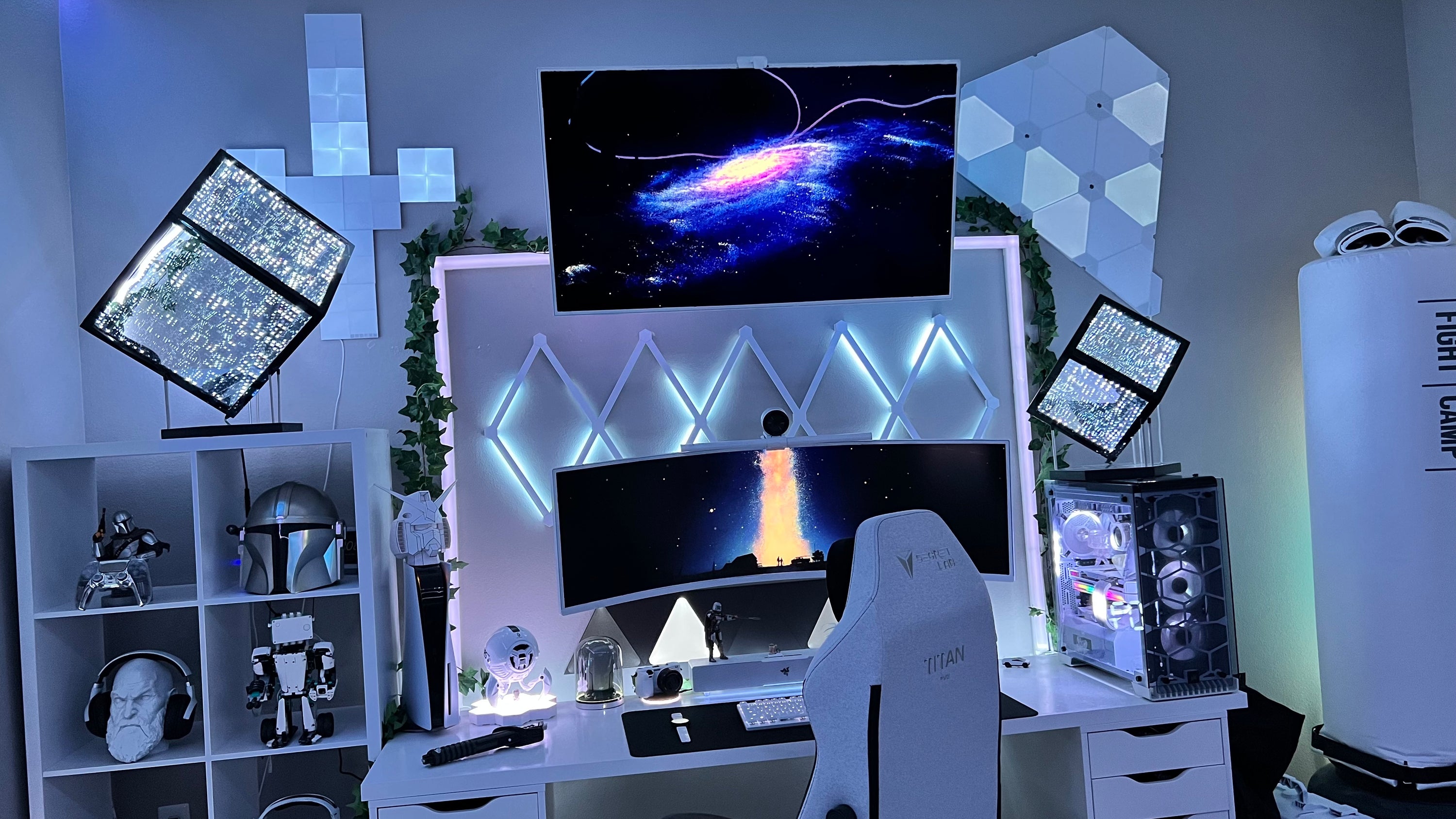 sound reactive lights gaming setup