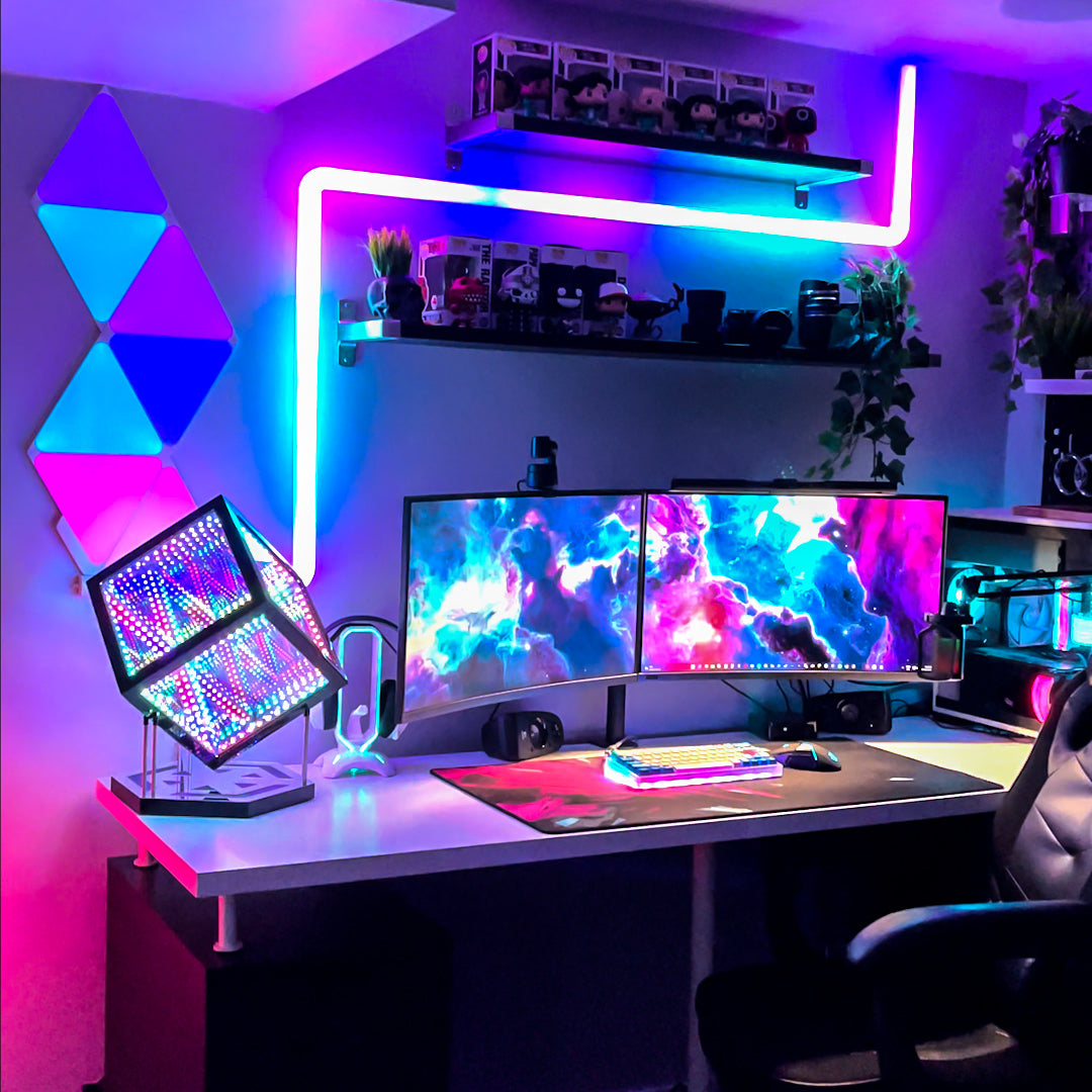 What kind of lights do you need for a gaming room?